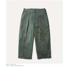 パンツ A.PRESSE Vintage USAF Hemmed Bottoms 3 A.PRESSE USAF Hemmed Bottoms [OLIVE] - Fresh Service