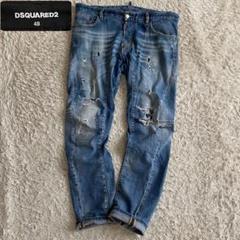 DSQUARED2 TIDY BIKER ダメージ&リペア ストレッチ EU48