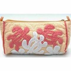 ＜再入荷＞ショルダーバッグ♡ホヌ♡ライトピーチ♡ハワイアンキルト
