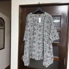シックな柄　チュニックゆったり