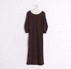 【archi】2019ss VANDA ONEPIECE brown