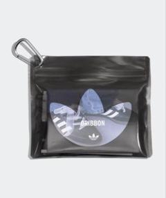 adidas リボン シューレース シューアクセサリー ブラック×ホワイトのサムネイル