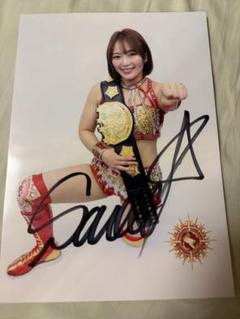 東京女子プロレス　坂崎ユカAEW サイン入りポートレート12枚チェキ5枚個人名入 2025年最新】坂崎ユカの人気アイテム - メルカリ
