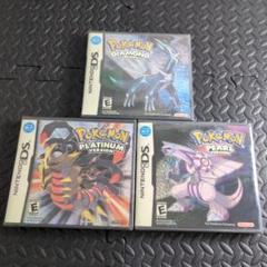 任天堂 DSソフト ポケットモンスター ダイアモンド パール プラチナ USA
