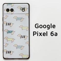 Pixel6a グレー ダックスフンド 犬 カバーのサムネイル