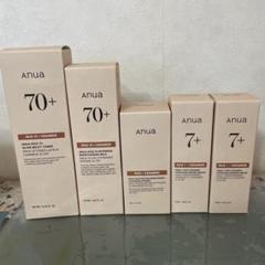 ANUA RICE 70+ トナー、ミルク、セラム、クレンジング セット