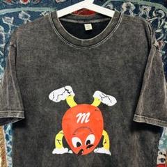 チョコレート ティーシャツ 半袖 メンズ ヴィンテージリプリント L XL 黒