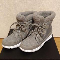 【価格変更!】SOREL ショートブーツ グレー 23.0cm