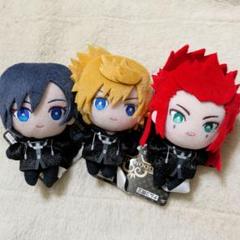 キングダムハーツ ロクサス アクセル シオン ぬいぐるみ セット namco キングダムハーツ ロクサス アクセル シオン ぬいぐるみ セット