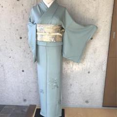 k-5084 村松正一商店謹製 色味の良い ガード加工 一つ紋 色留袖