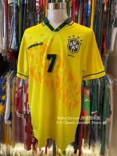 ブラジル代表 95/97 ホーム ユニフォーム #7 ブラジル代表 95/97 ホーム ユニフォーム #7 - メルカリ