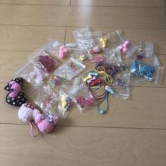 ヘアゴムとビーズセット