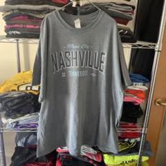 90sGILDAN ヴィンテージ3LグレーtシャツUSA直輸入メンズ古着ユニセ