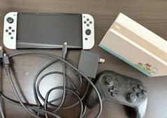 Switch本体（有機EL）+純正コントローラー【美品】 2025年最新】switch有機EL純正コントローラーの人気アイテム