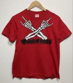 マキシマムザホルモン メタルポーズ Ｔシャツ Sサイズ レッド