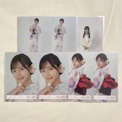 櫻坂46 中川智尋 生写真 2025年浴衣 Make or Break 座り