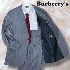 極美品 Burberry's グレー スーツ セットアップ XL 裏地 ホース柄