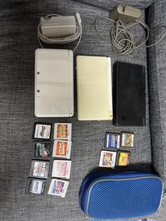 ニンテンドー3DS、DSLight 、DSi本体とポケモンソフトセット＋‪α