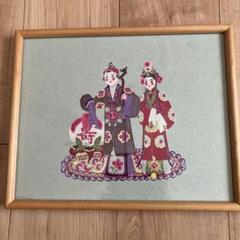 切り絵・・額縁、箱有り