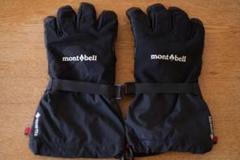 使用1回　美品モンベル mont-bell アルパイングローブ ブラックS アルパイングローブ Men's｜モンベル