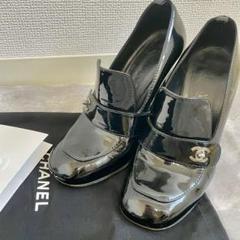 CHANEL シャネル ココマーク ターンロック ローファー 38
