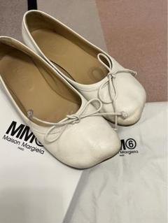 【値下げ】MM6 Ballerina Cream 35 パンプス 値下げ】MM6 Ballerina Cream 35 パンプス