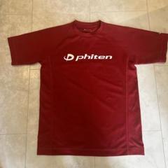 phiten 赤 Sサイズ シャツ