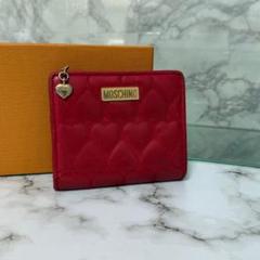 【新品未使用】 モスキーノ 二つ折り財布 ハート ナイロン スナップボタン 2025年最新】MOSCHINO レディース 折り財布の人気アイテム