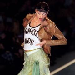 Christian Dior ジョン・ガリアーノ期 レザーミニスカート 38 Christian Dior Galliano Leather Skirt - メルカリ