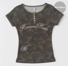 SCULPTOR Heavenly Button Down Camo Tee - メルカリ