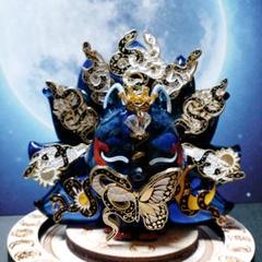 九尾の狐✨⭐️オルゴナイト⭐️✨魔除け・厄除け ・招福 ・邪気