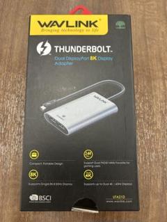 WAVLINK Thunderbolt8 デュアルディスプレイポート