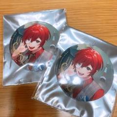 なっしー　缶バッジ　RED