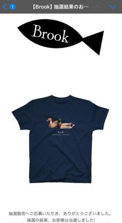 Brook 24ss Ducs S/S TEE Navy Mのサムネイル
