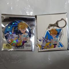 デジモンアドベンチャー　ヤマト　缶バッジ　絶版品　まとめ デジモンアドベンチャー 缶バッジ 石田ヤマト&ガブモン - メルカリ