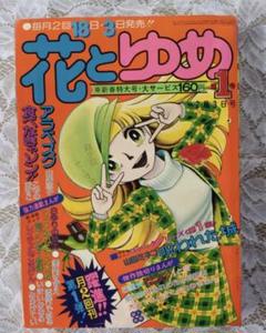 花とゆめ 1号 1975年 山岸凉子　山田ミネコ　昭和　レトロ　当時物
