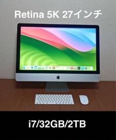 iMac（Apple） 【プロ仕様】SSD1TB搭載 iMac 27インチ Core i7
