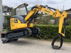絶版】KOMATSU コマツ ミニチュア PC28UU 建設機械