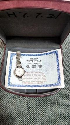 稼働/良品】SEIKO セイコー クオーツ 4N20-5020 CREOグレー