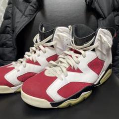 2025年最新】JORDAN 6 カーマインの人気アイテム - メルカリ