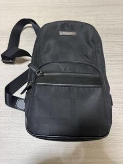 BLACK LABEL シャドークレストブリッジチェックボディバッグ
