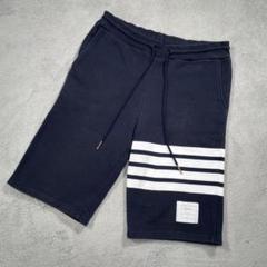 トムブラウン　ハーフパンツ　ショートパンツ　スウェット　ネイビー　1 トムブラウン ハーフパンツ ショートパンツ スウェット ネイビー