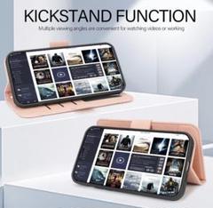 iPhone13 Mini ケース 5.4インチ高級PUレザー 手帳型全面保護