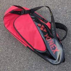 YONEX　ラケットバッグ　赤×黒　テニス　バドミントン