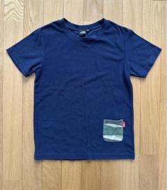 The North Face タオル地 ポケット付き キッズTシャツ 140cm