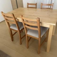 お引取り限定・西東京市】IKEA ヨックモック ダイニングテーブル