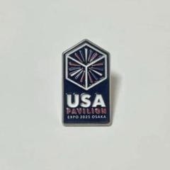 非売品】大阪関西万博 アメリカ館 記念ピンバッジ - メルカリ