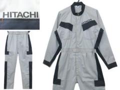 スカイ　HITACHI 薄緑秋冬用長袖作業服・ズボンセット タカヤTAKAYAの作業服秋冬用 作業ズボンTU-8108| サンワーク本店