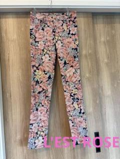 レストローズ　花柄パンツ　Ｍサイズのサムネイル