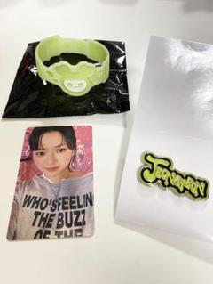 twice ジョンヨン　ピンバッジ　ラバーバンド　トレカ